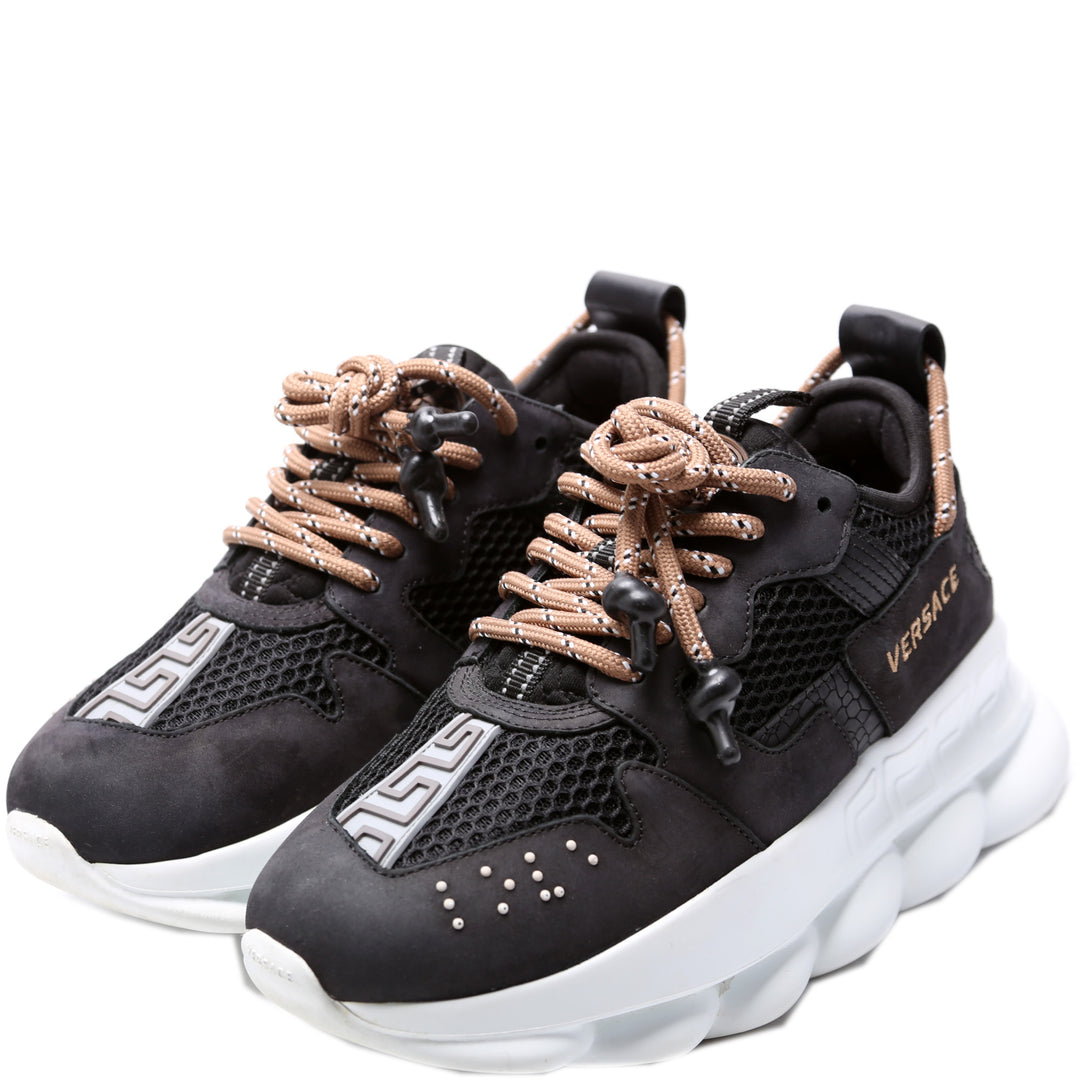 Black chain reaction fashion sneaker