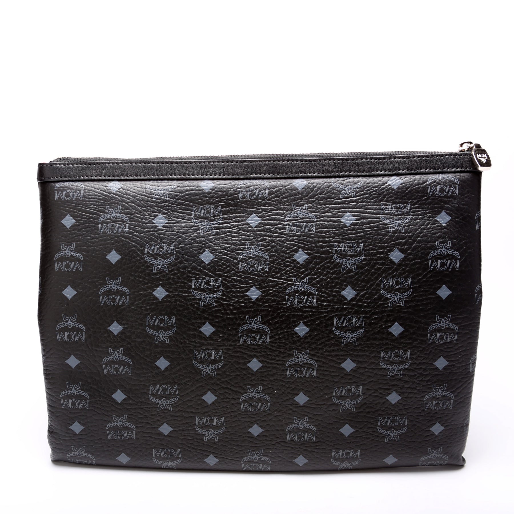 MCM visetos studded shops clutch