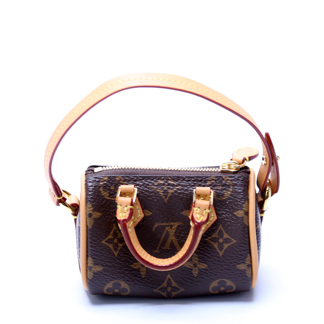Micro Speedy Bag Charm Monogram