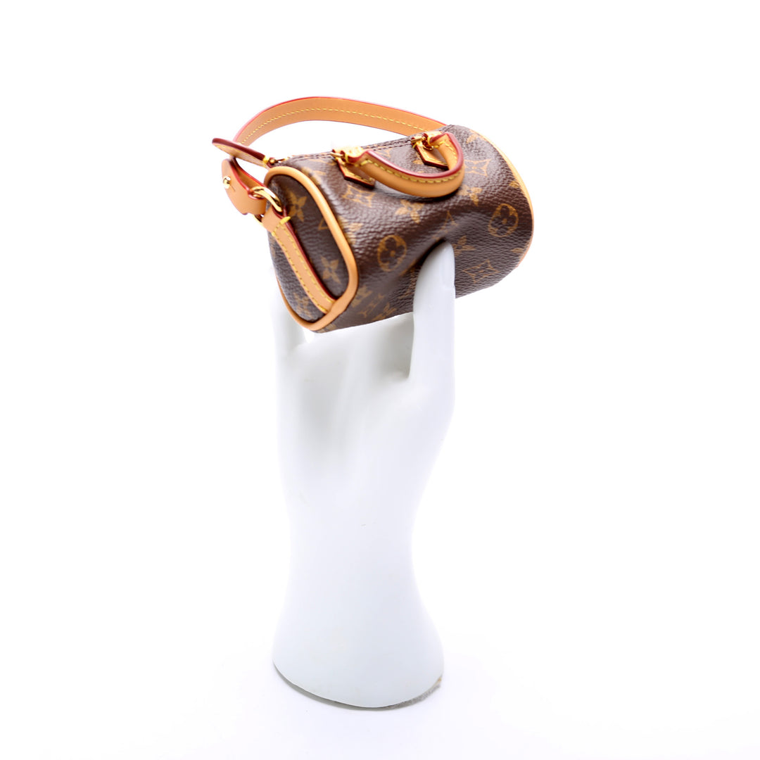 Micro Speedy Bag Charm Monogram