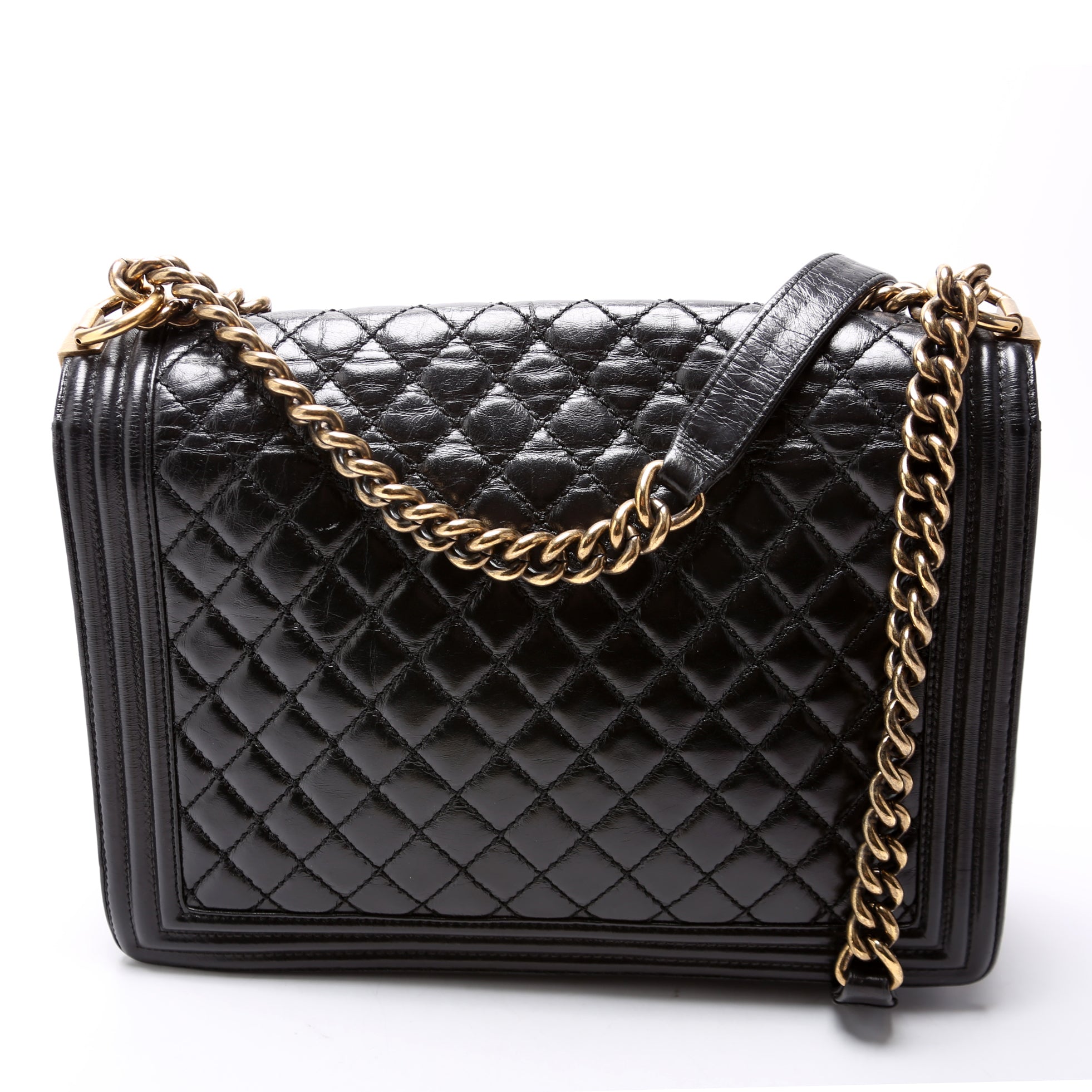Boy Flap Large Lambskin 18M