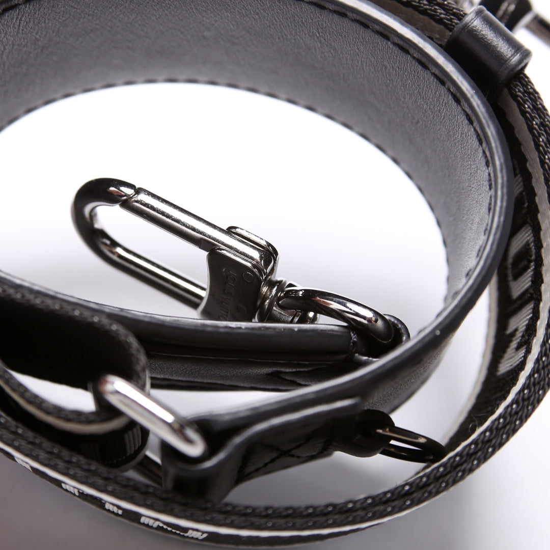 Louis Vuitton ブラック ナイロン ストラップ Louis Vuitton Keepall Shoulder Strap Nylon Black 1738891