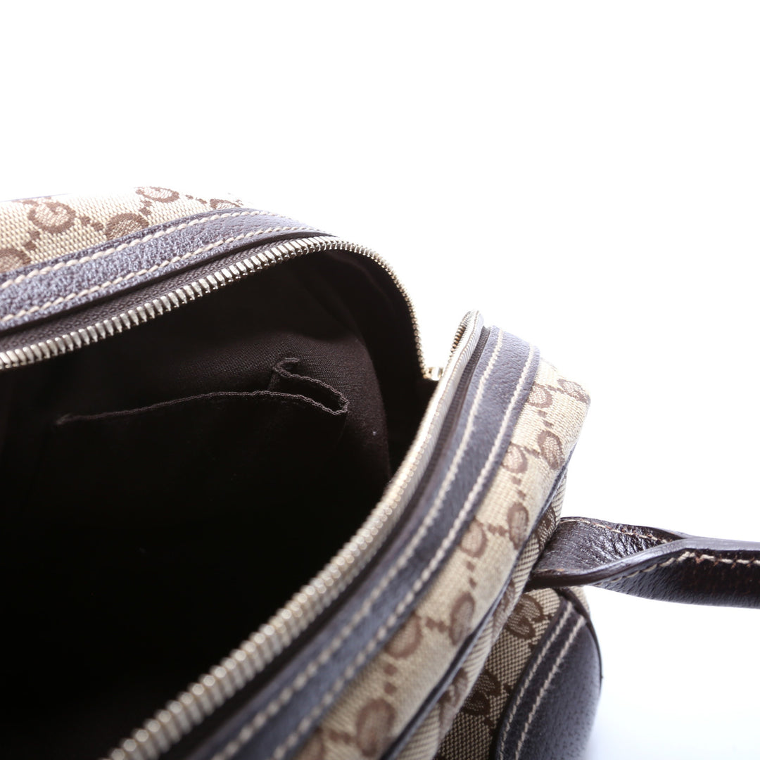 161720 GG Canvas Princy Boston Bag