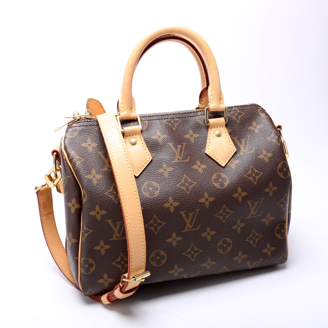 LOUIS VUITTON 本物保証！スピーディー25 Pre-Owned Monogram Canvas Speedy 25 QJB0G41Y0B735