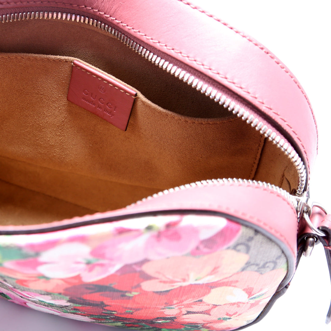 Gucci Blooms Purse With Chain 409535 GG Supreme Blooms Mini Chain