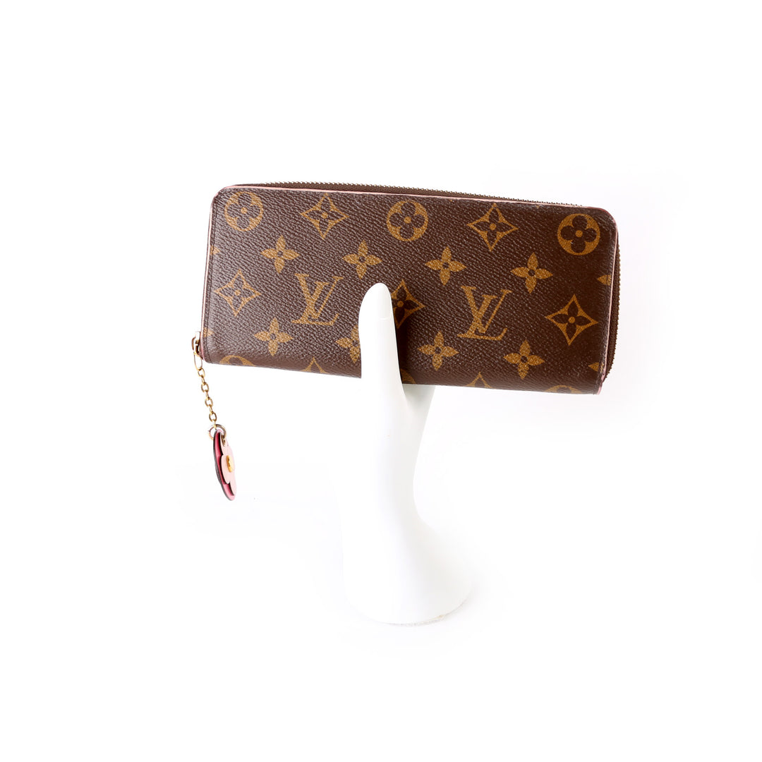 Clemence Wallet Monogram Flower