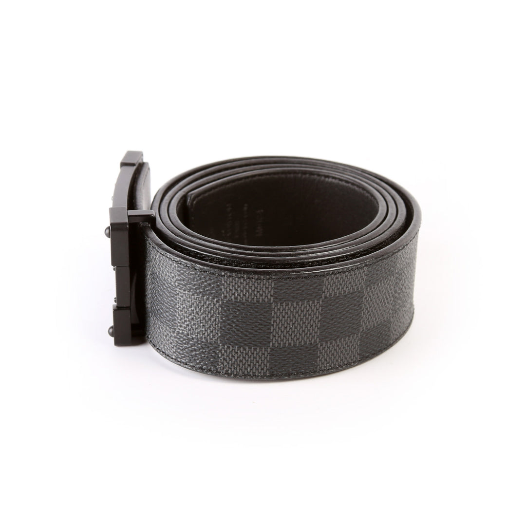 Louis Vuitton Damier purchases Graphite Belt Sizes 100