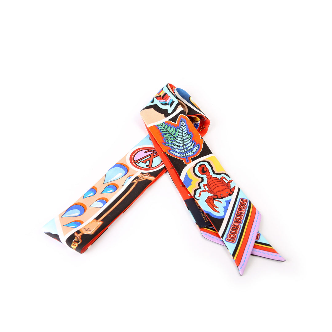 Astro Scorpio Bandeau Silk Scarf