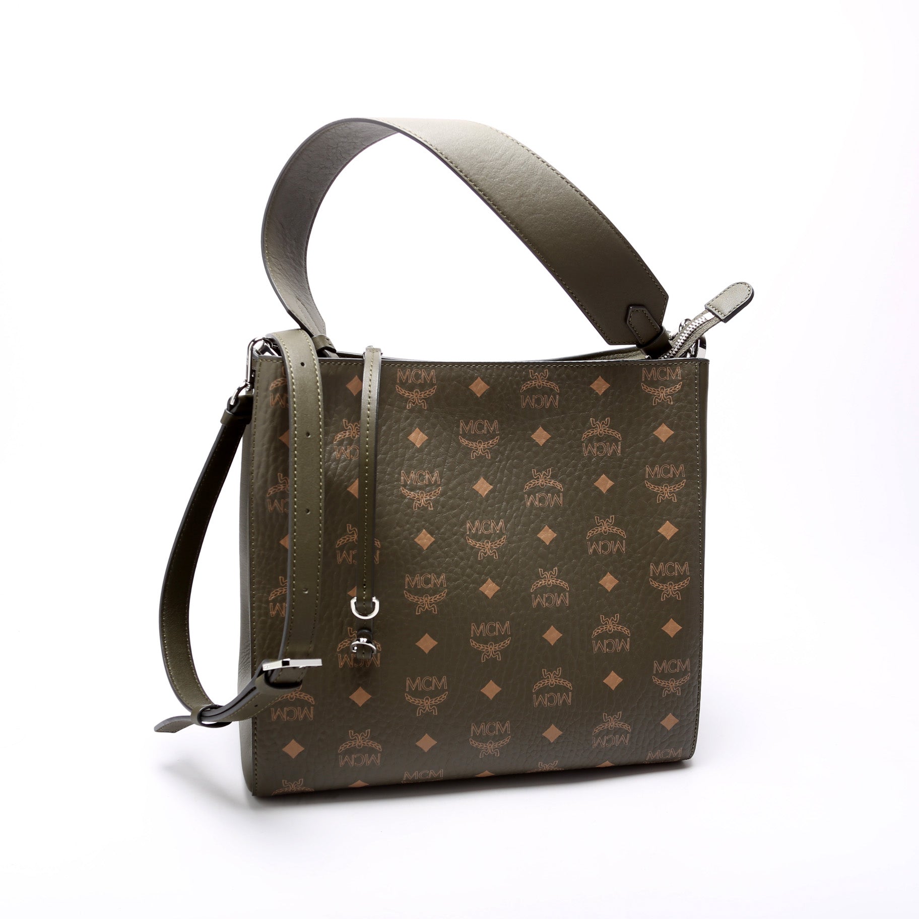 Visetos Aren Medium Hobo Green