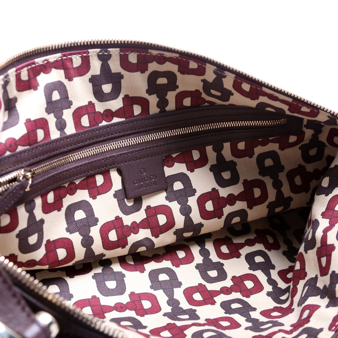 153691 Guccissima Leather Studded Pelham Hobo