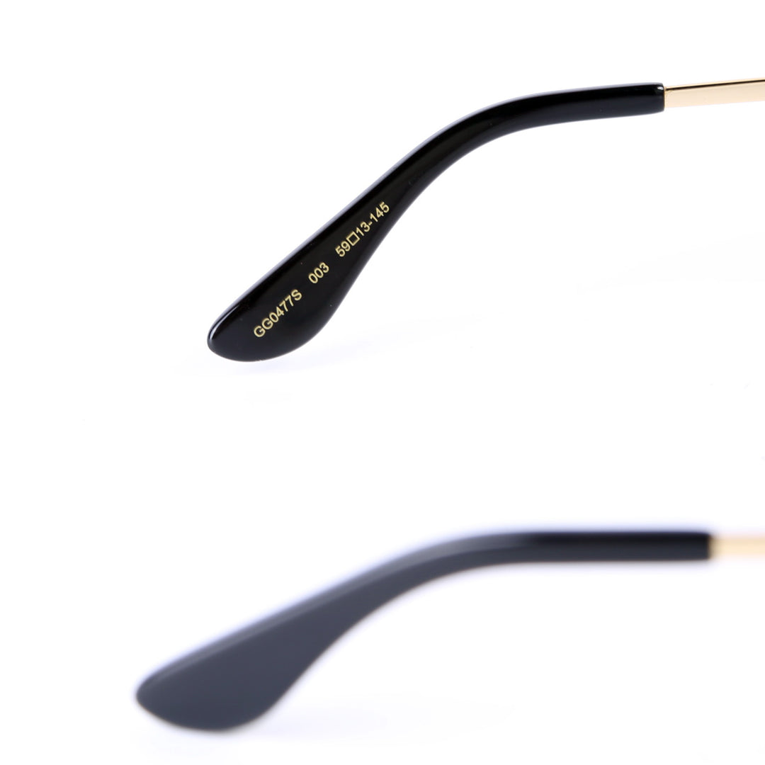 GG GG0477S Interlocking G Aviator Sunglasses