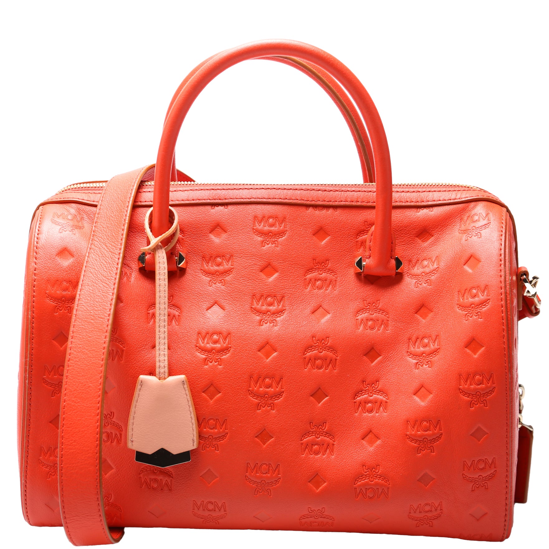 Boston Bag Red Mcm Bag Medium MCM Stark Side Studs Backpack