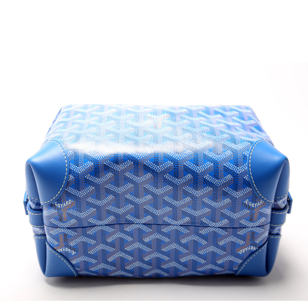 希少品 入手困難【GOYARD】Bowling 25 blue marine Toiletry Bag Bowling 25 Toiletry Bag 