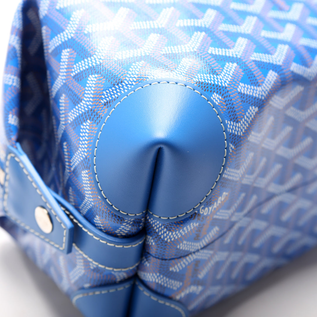 希少品 入手困難【GOYARD】Bowling 25 blue marine Toiletry Bag Bowling 25 Toiletry Bag