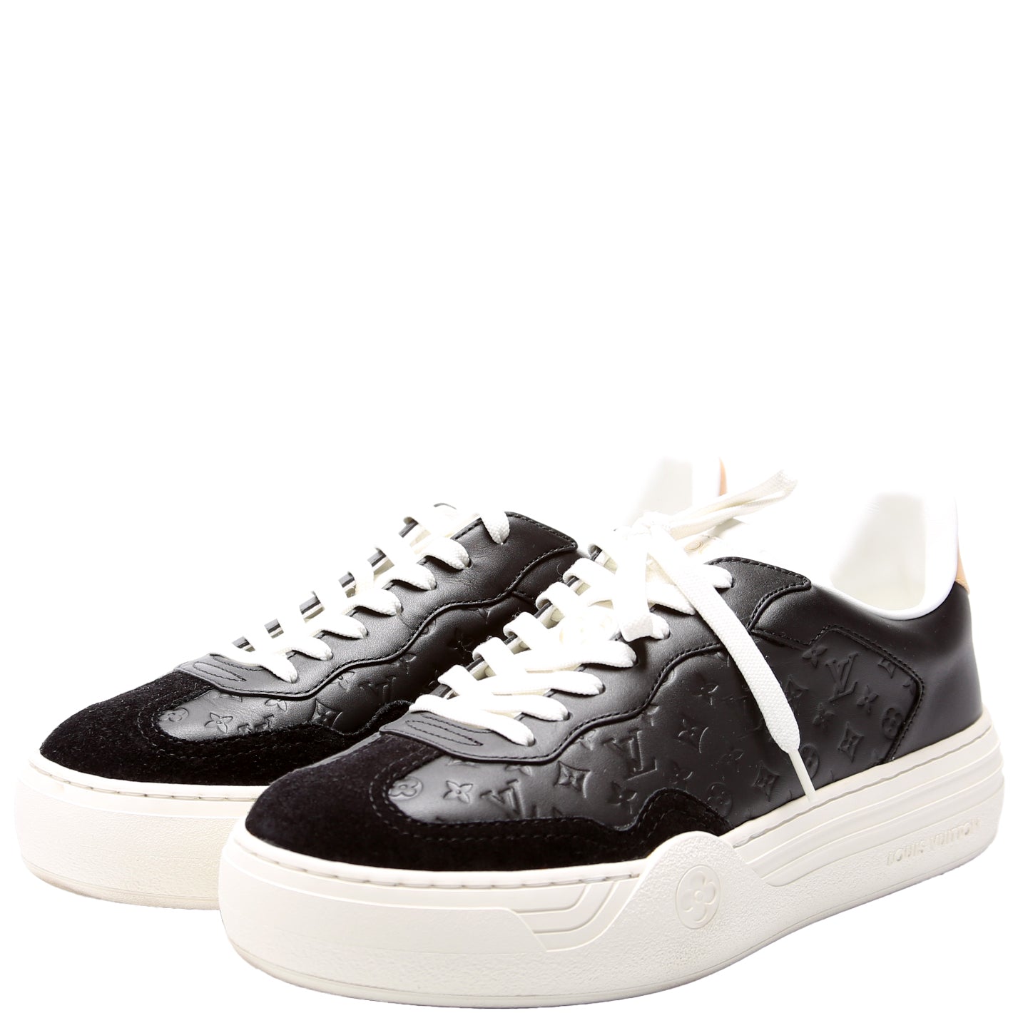 【Louis Vuitton】flatform chunky sneakers【ランク:A】 Louis Vuitton Groovy Platform Sneakers Size 39