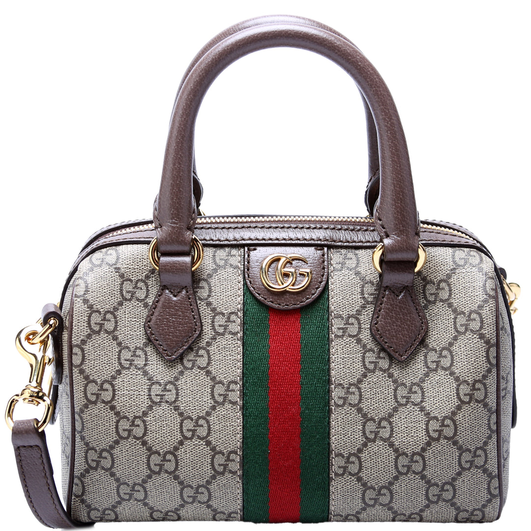 GUCCI＊OPHIDIA GG SMALL TOP HANDLE ハンドバッグ＊送料込 Gucci Small Ophidia Top Handle Bag | Brown | FARFETCH