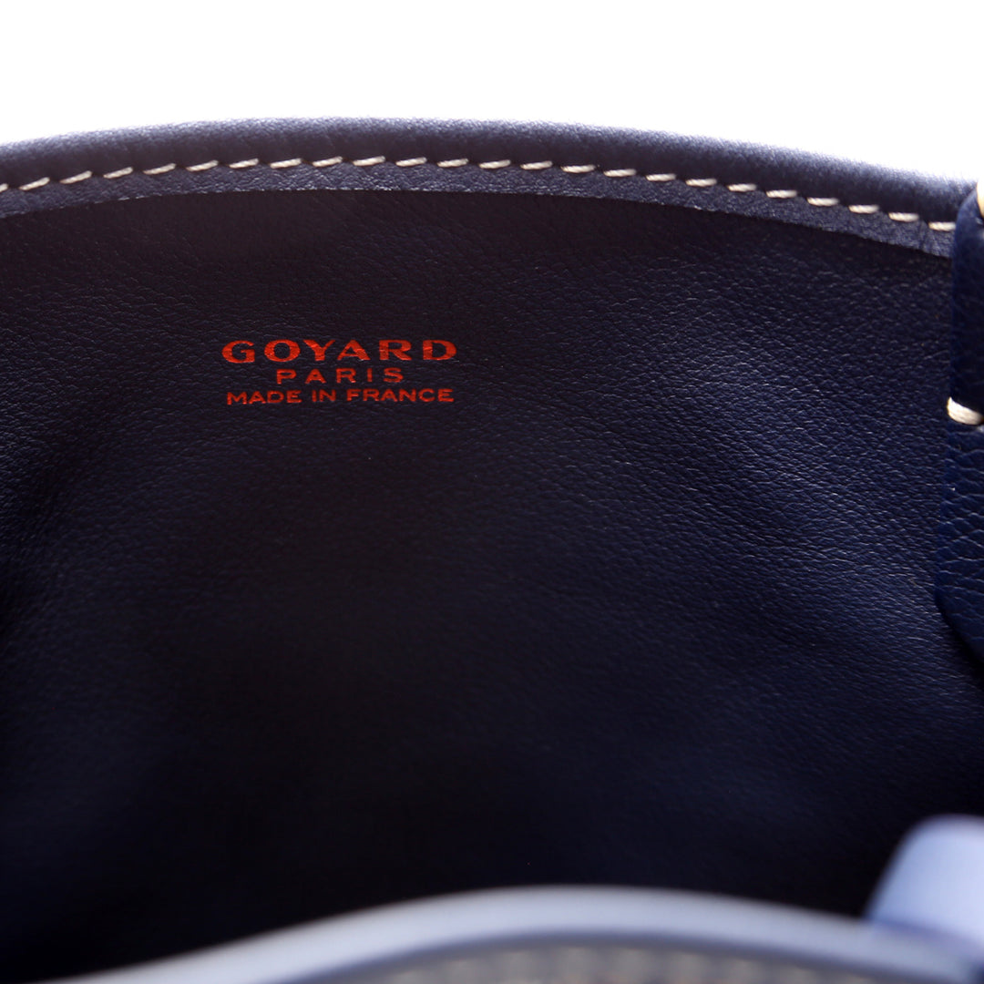 正規品　新品　GOYARD アンジュミニ　ANJOU MINI NOIR Goyard Anjou Mini Tote - Black (NWT) – Lux Second Chance