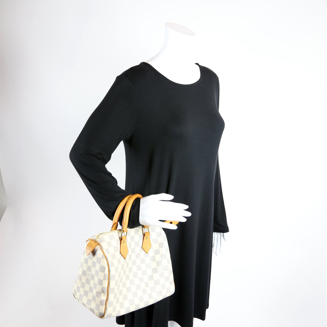 Speedy 30 Damier Azur