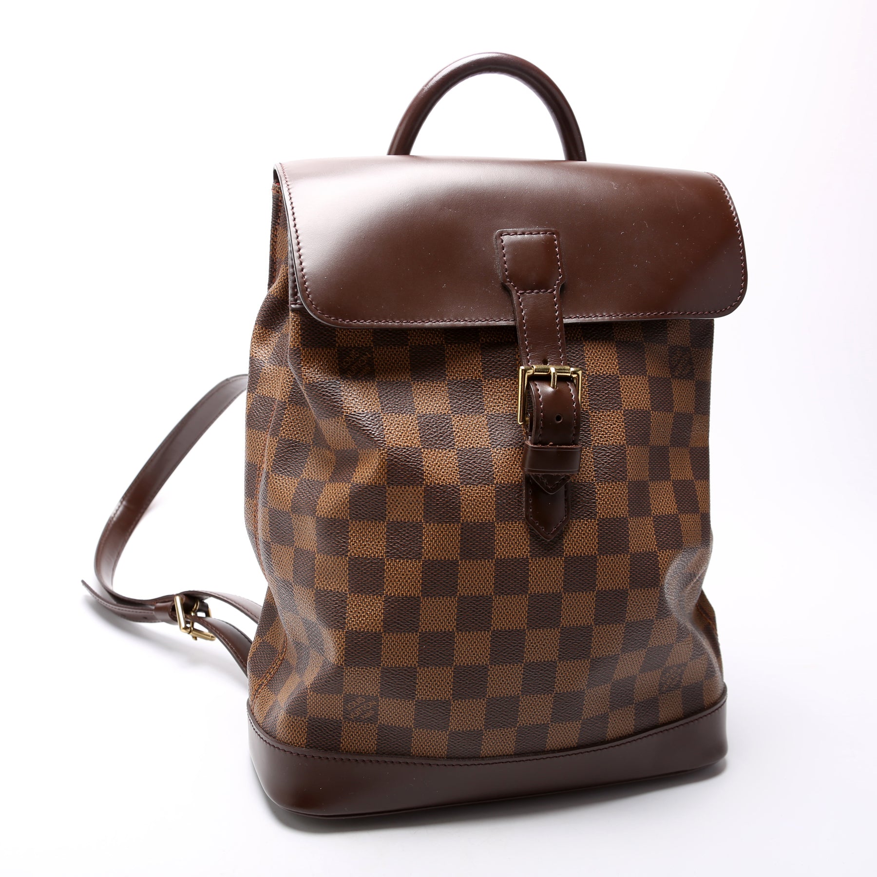 authentic louis vuitton damier soho backpack bag Soho Backpack Damier Ebene