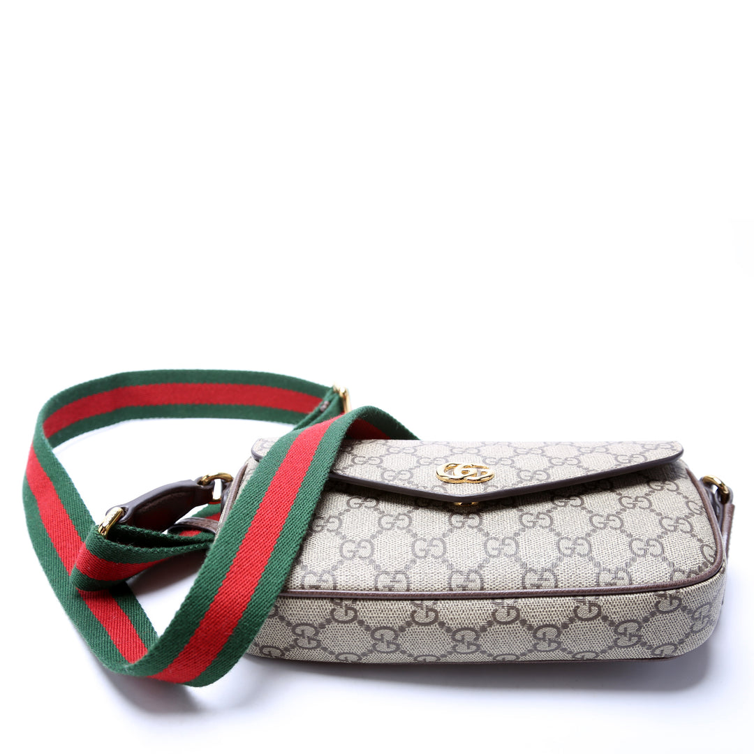 【関税込み】グッチ OPHIDIA GG SUPR SUPR.PRINT DOLLAR Gucci Ophidia GG Supreme Pouch NEW - J'adore Fashion Boutique