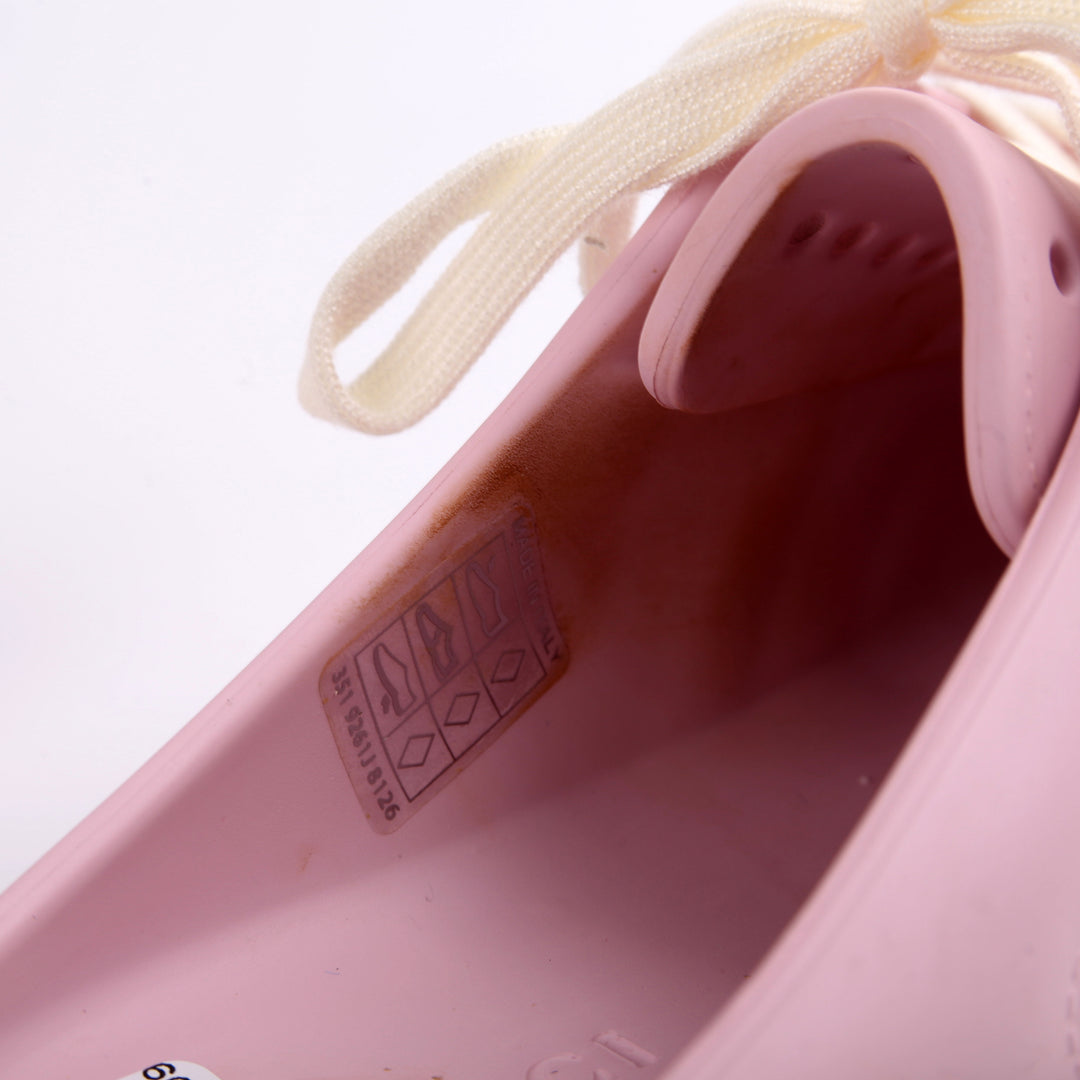 ROSE MOTIF SATIN MULE Sサイズ ROSE MOTIF SATIN MULE