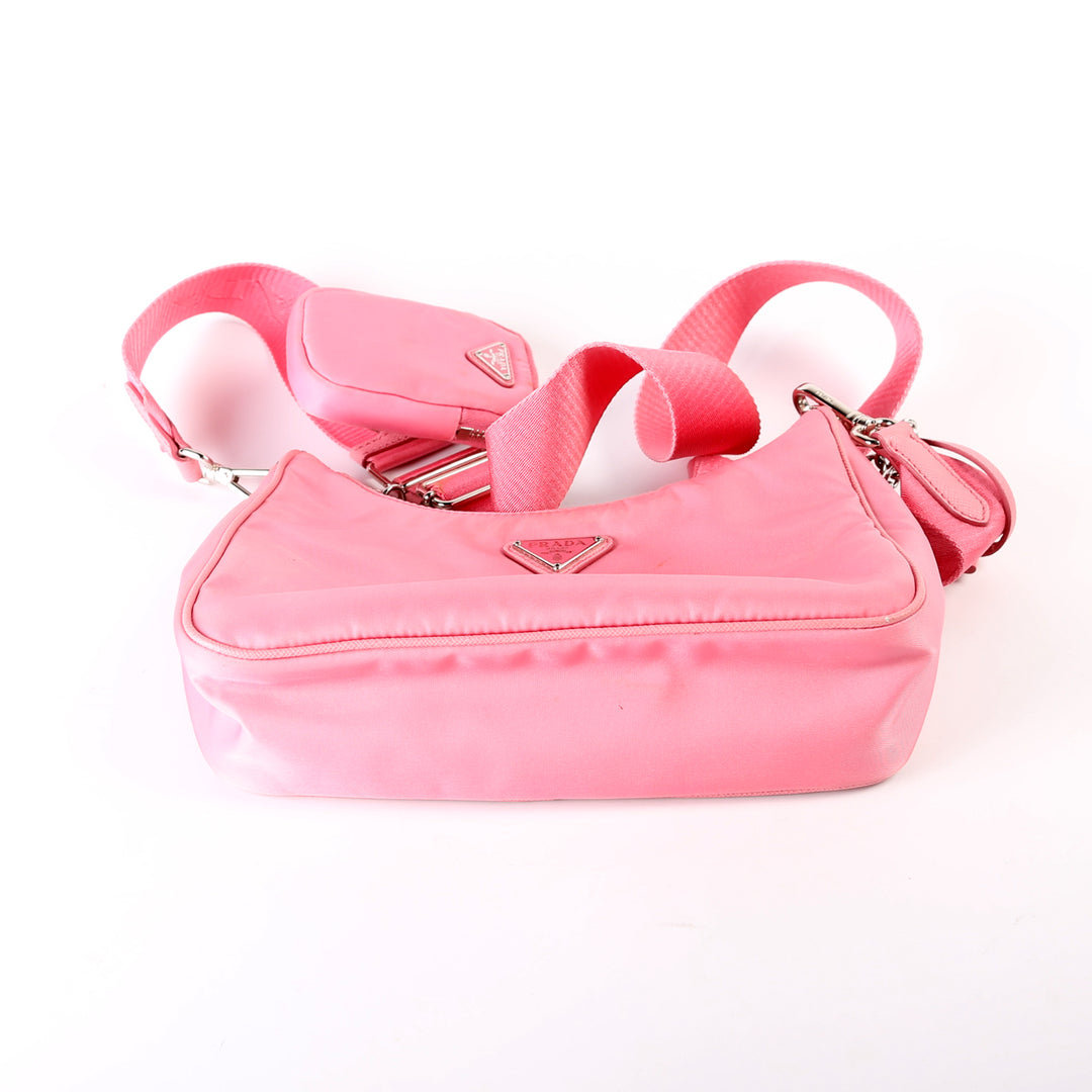ショルダーバッグ・ポシェット ^KYLIAN^ Rose Nylon 2color Rose Nylon Shoulder Bag BAKYL1SD0 Stylish Shoulder Nylon Crossbody Sling Bag
