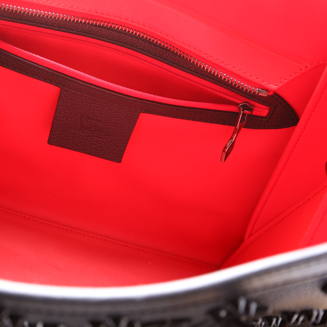 Paloma Medium Satchel Calfskin Spikes