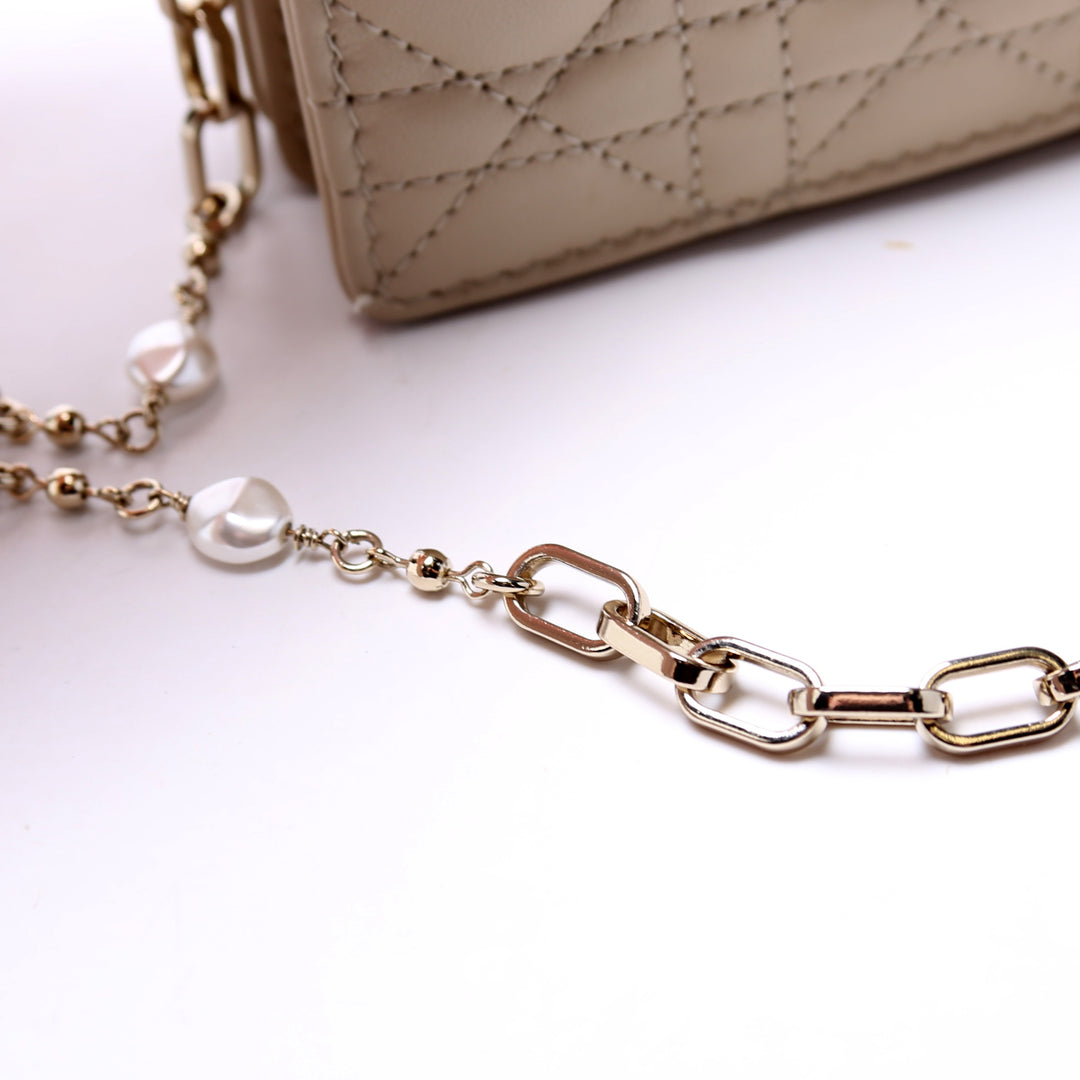 My Dior Mini Chain Bag Cannage Lambskin