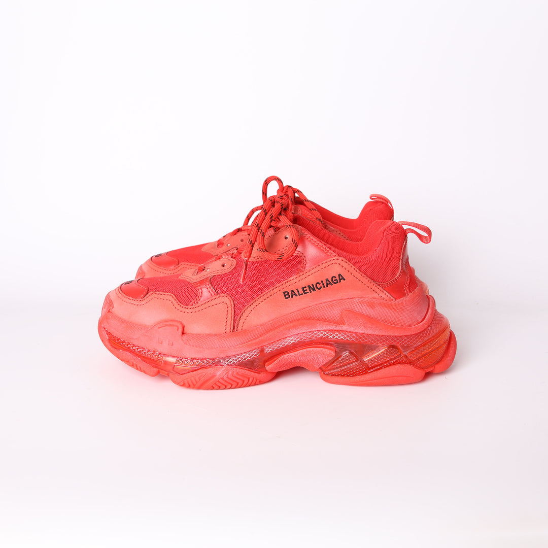 Balenciaga red price best sale