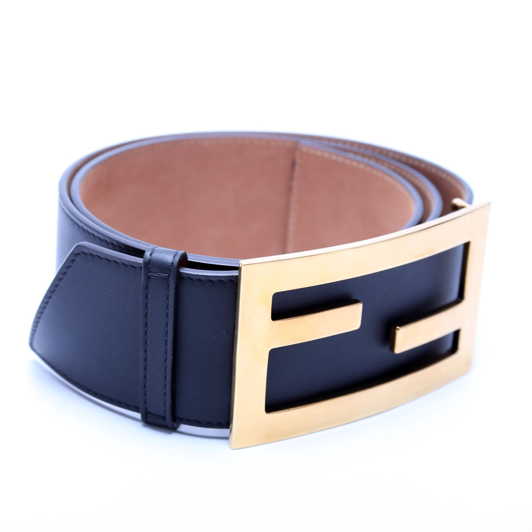 FF Buckle Wide Leather Belt 85/34 display picture 1