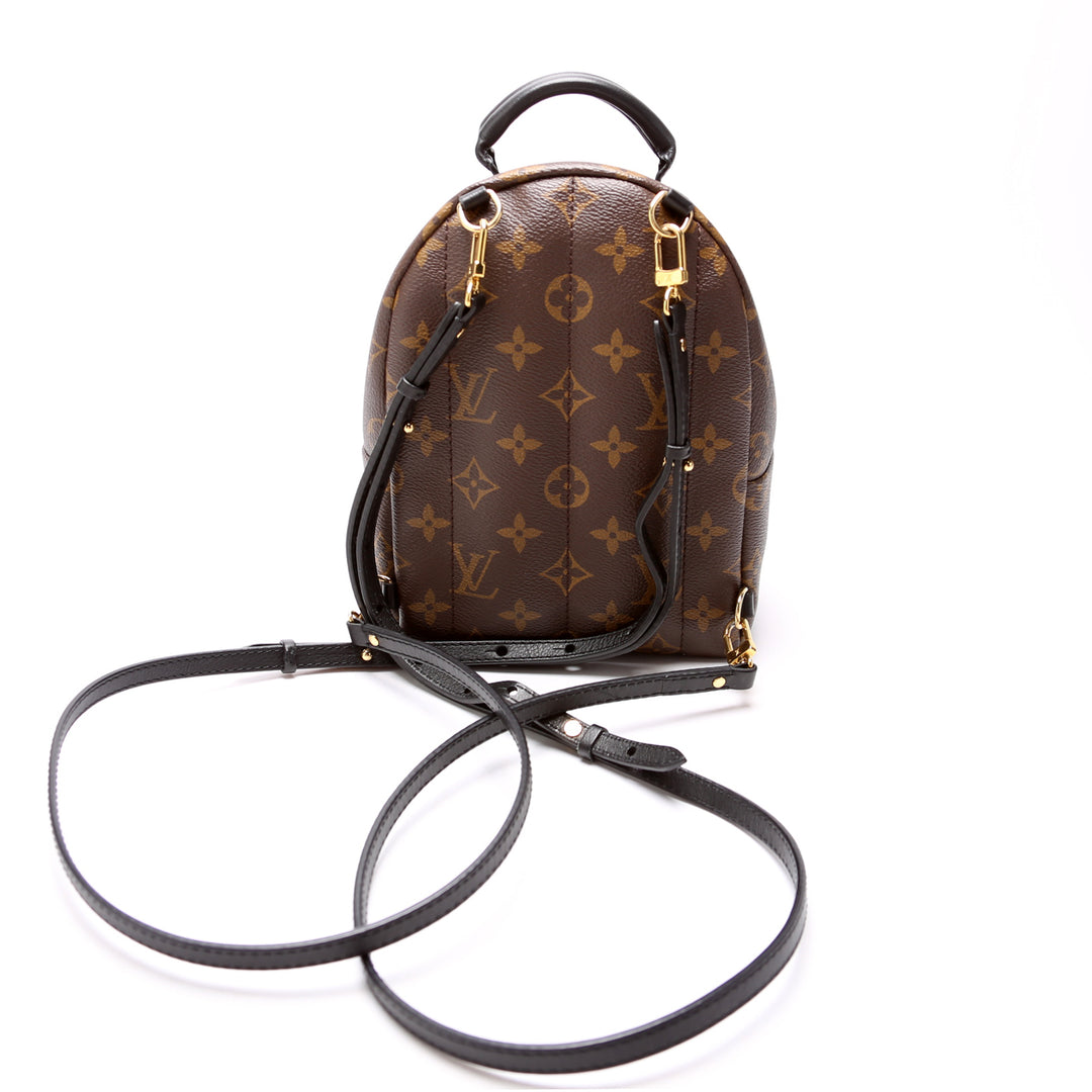 louis vuitton arm backpack The playful backup backpack is made from monogram empreinte leather Louis Vuitton Monogram Canvas Palm