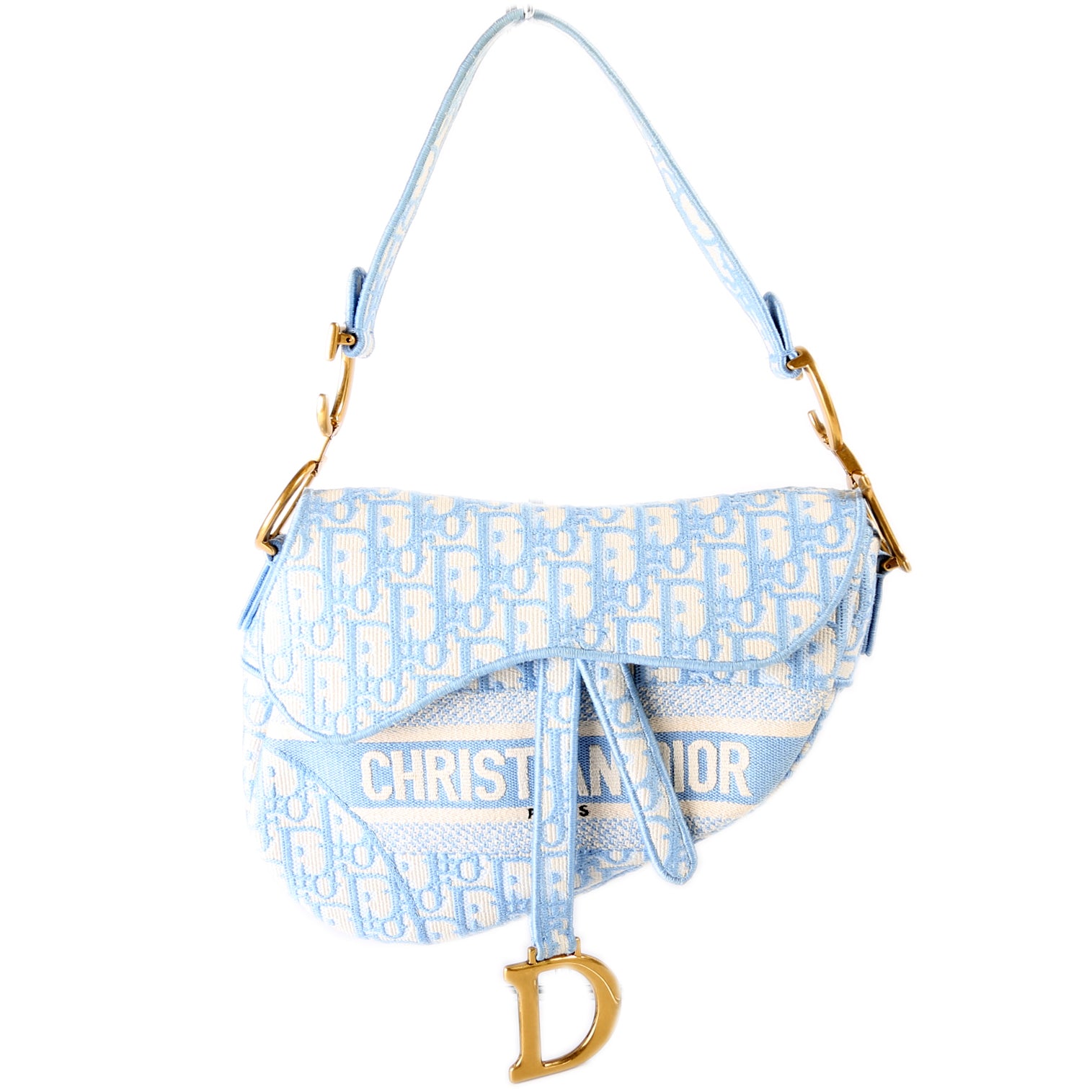 Saddle Bag Logo Oblique Blue Saddle Bag Logo Oblique Blue