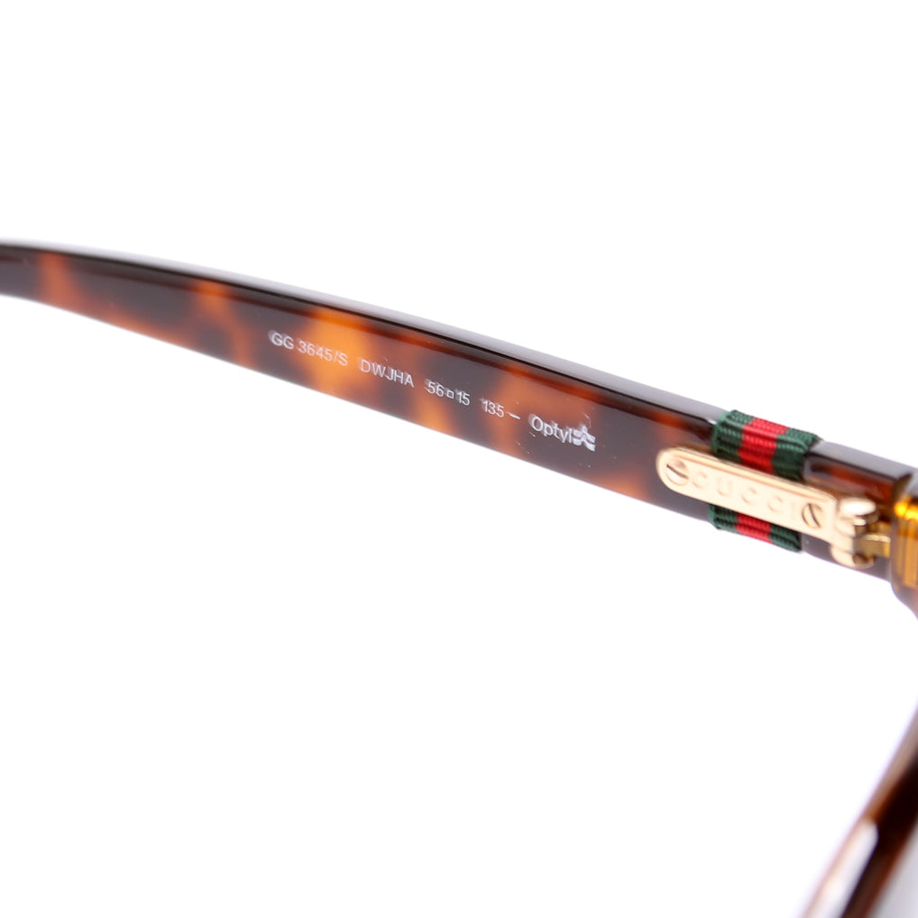 GG 3645/S Interlocking G Web Sunglasses Brown display picture 3