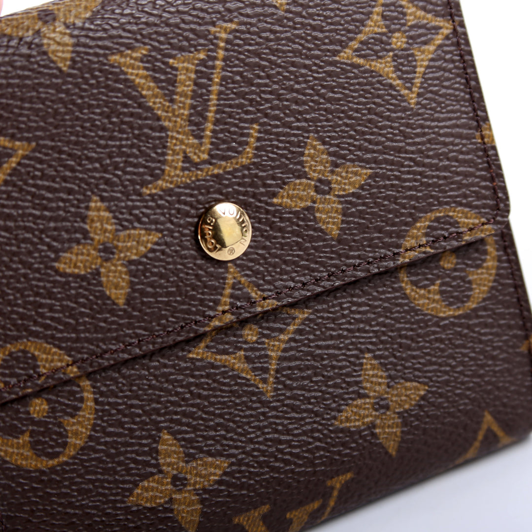 【希少】 LOUIS VUITTON 2013 LV Monogram Elysee Wallet LOUIS VUITTON Monogram Elysee Wallet Aurore 86853 | FASHIONPHILE