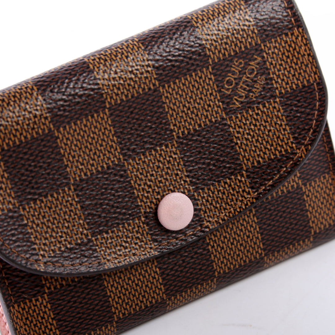 ☆LouisVuitton☆Rosalie Coin Purse!使いやすいミニ財布!ロザリ Louis Vuitton Monogram Reverse Canvas Rosalie Coin Purse