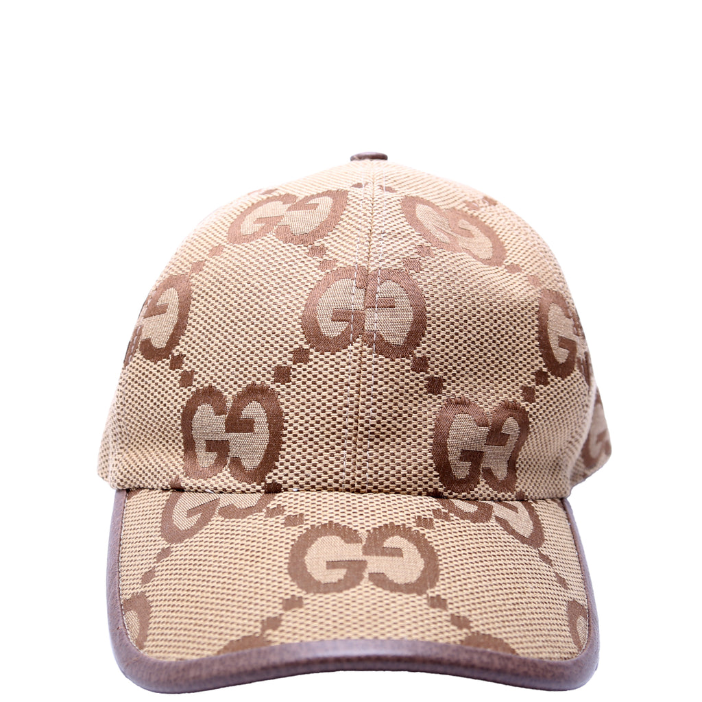 681264 Jumbo GG Baseball Cap Size XXL Brown
