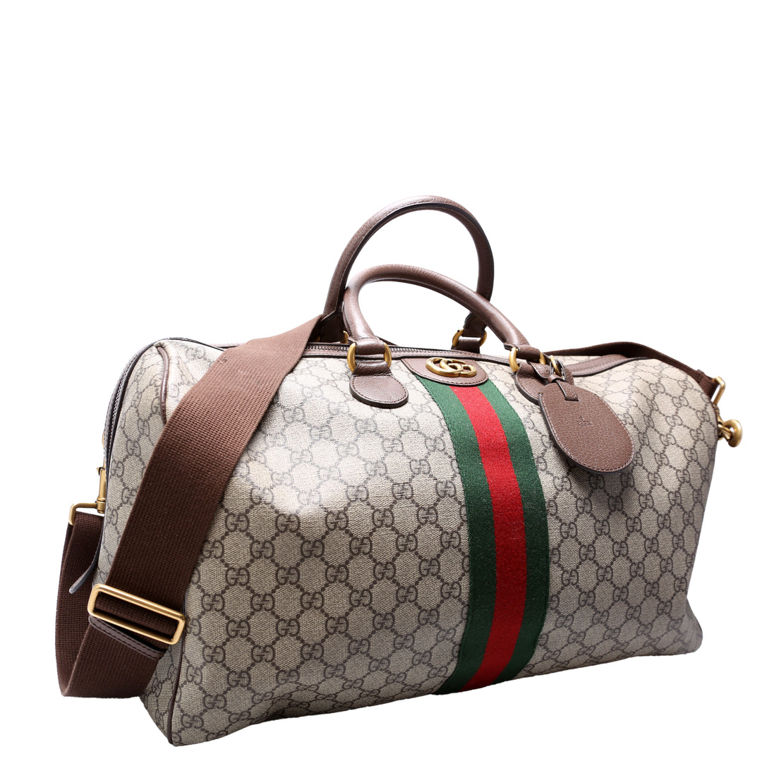 547953 GG Supreme Savoy Medium Duffle Bag