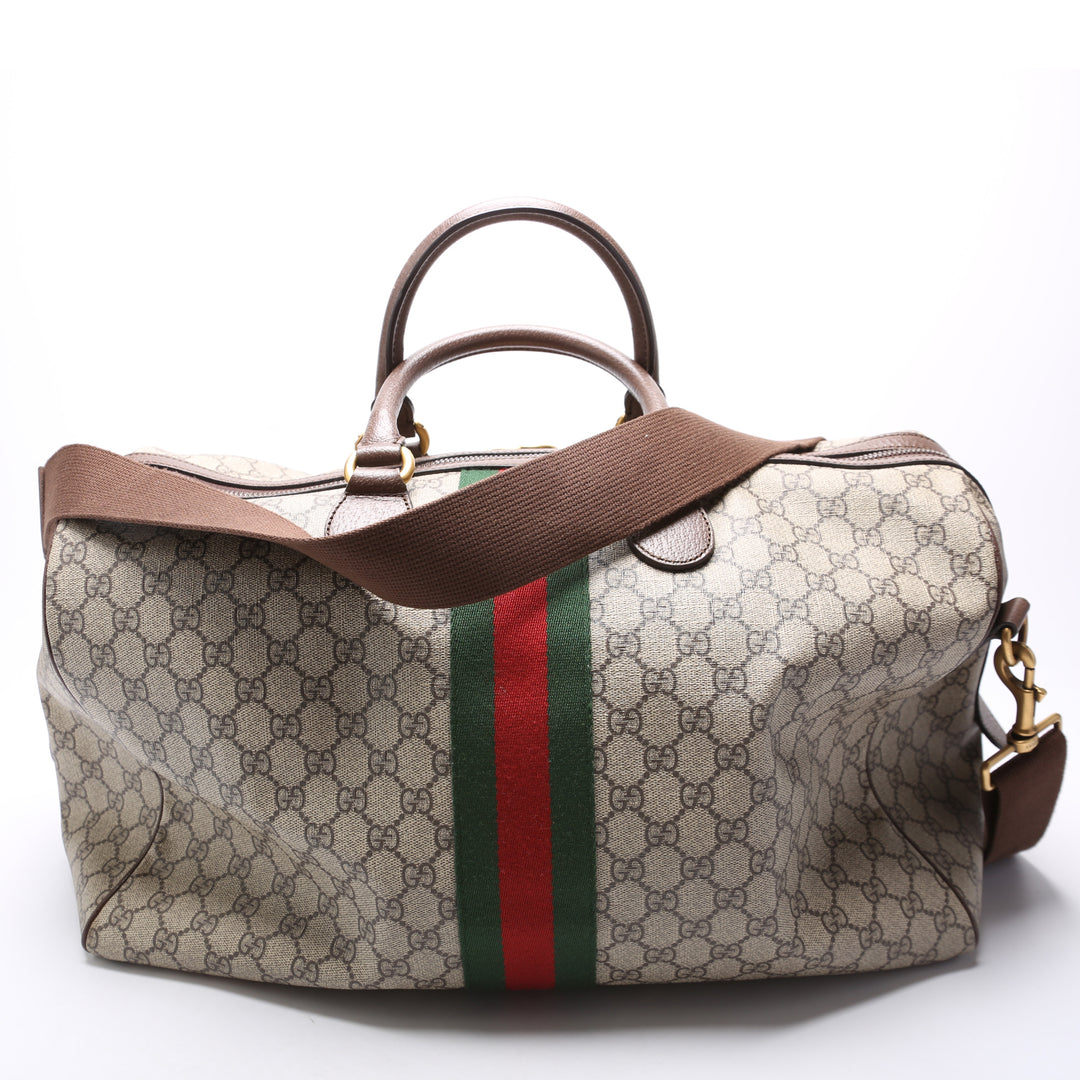 547953 GG Supreme Savoy Medium Duffle Bag