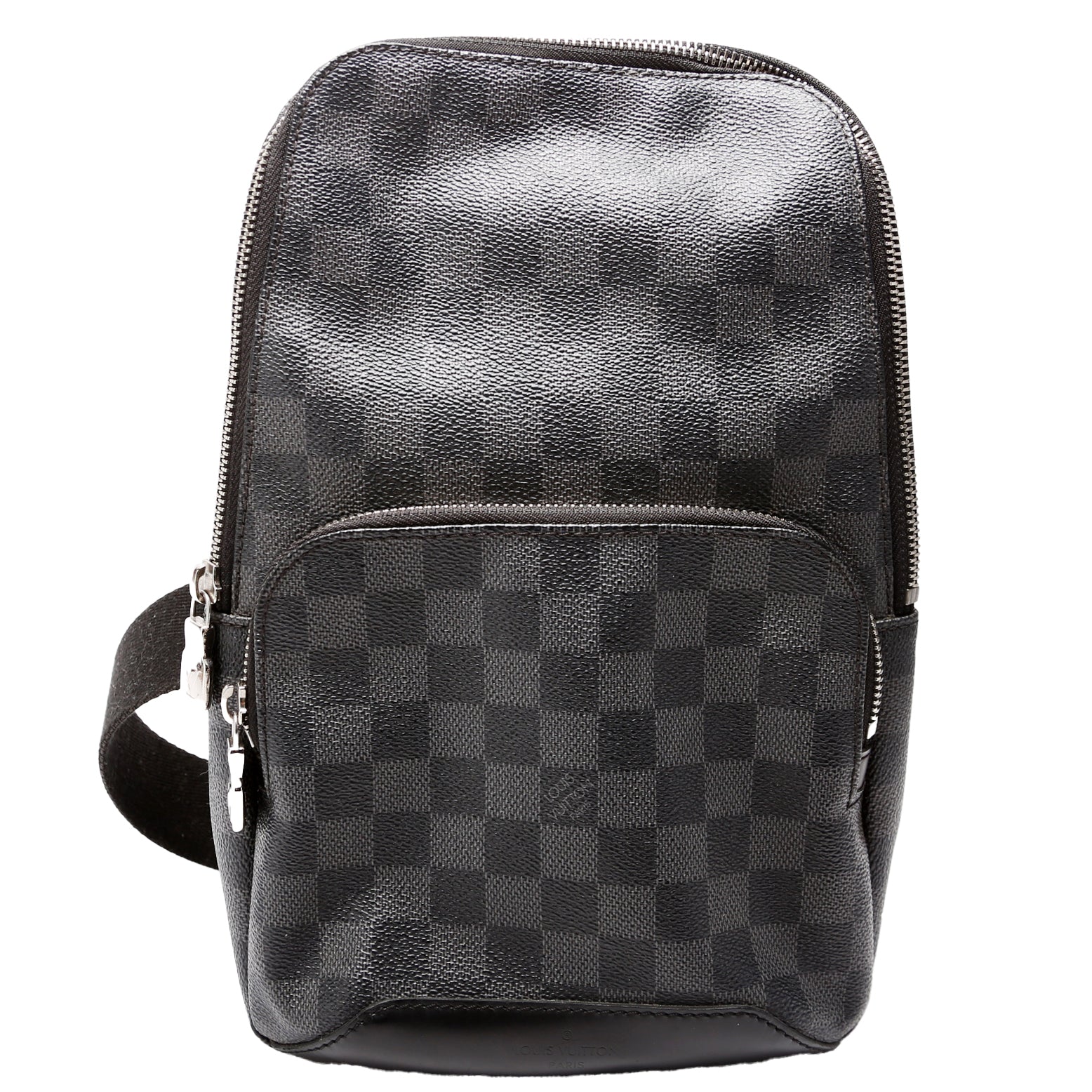 louis vuitton backpack sling Damier Graphite Avenue Designed for todays urban lifestyles Backpack Sling Small Backpack Louis