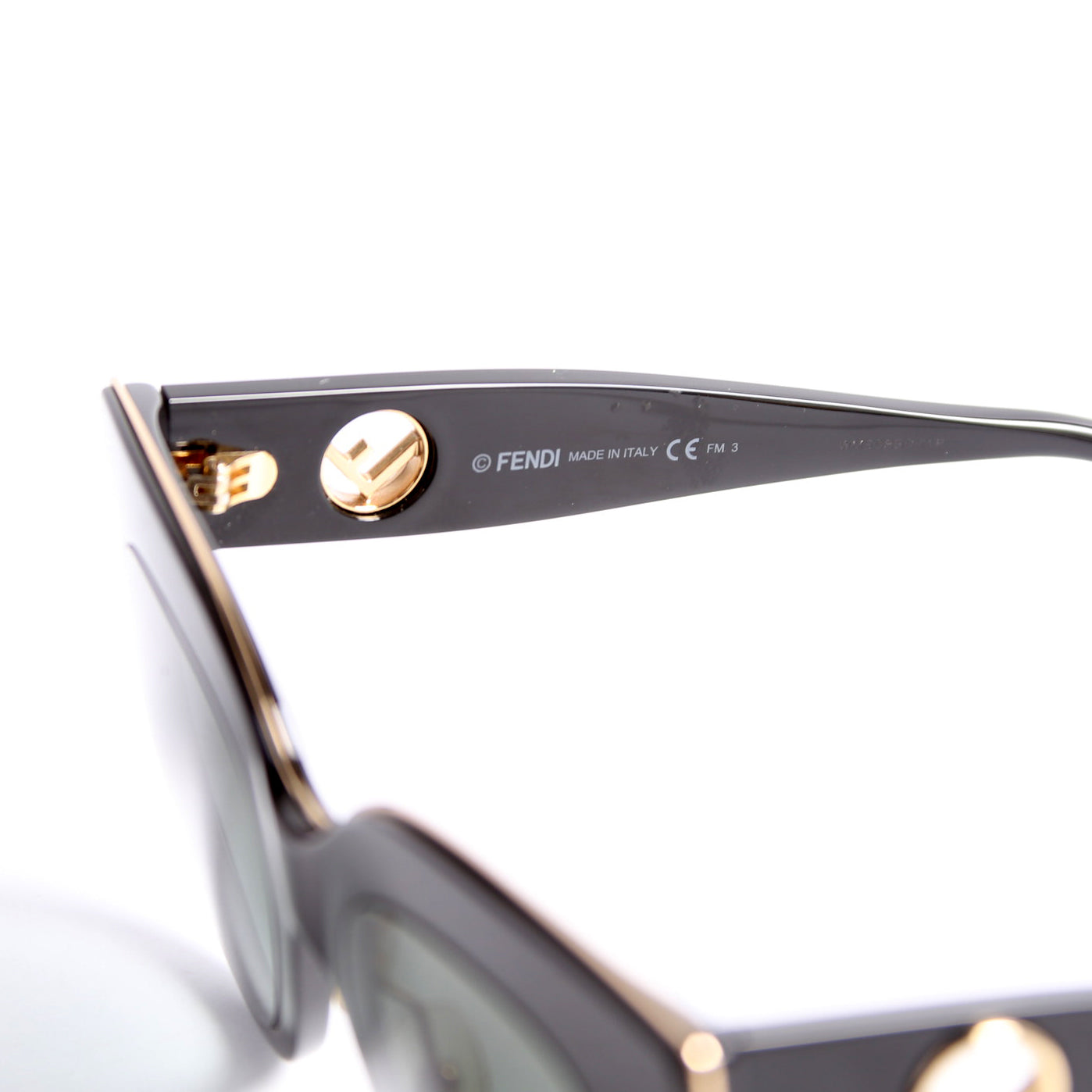 FF 0360/G/S F Is Fendi Cat Eye Sunglasses Black