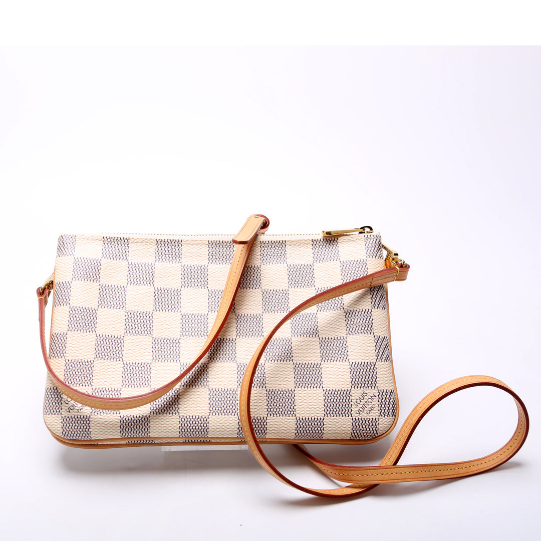 VUITTON バッグ Louis Vuitton Damier Azur Cabas Adventure PM Bag | Yoogi's Closet