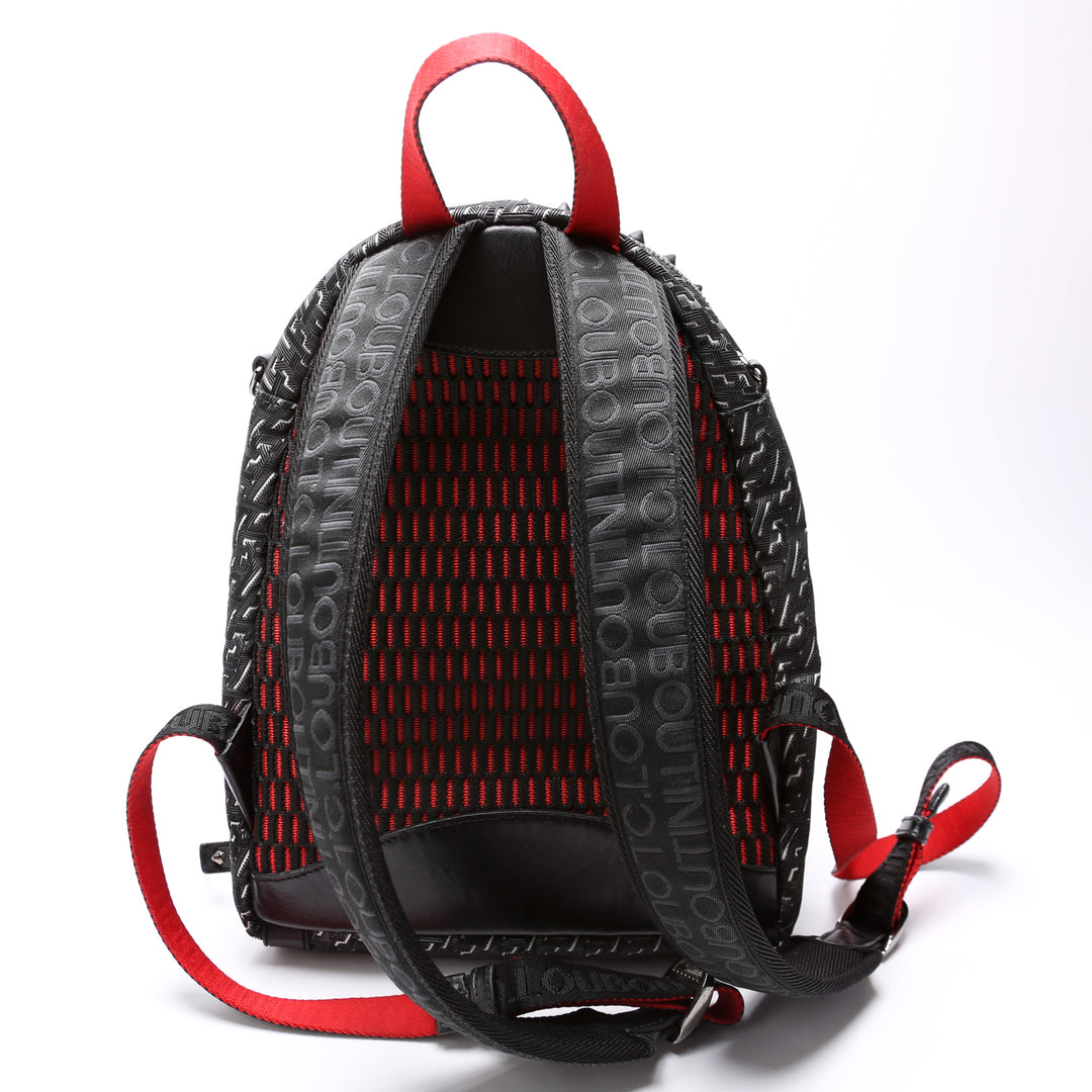 未使用CHRISTIAN LOUBOUTIN BACKPARIS バックパック Backparis leather backpack in black - Christian Louboutin | Mytheresa