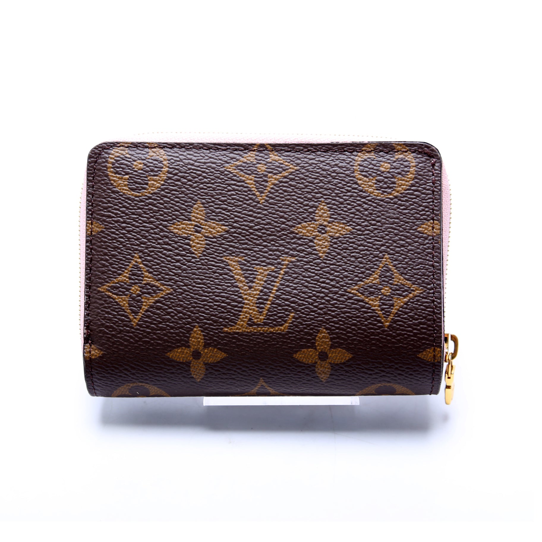 Lou Wallet Monogram Pink