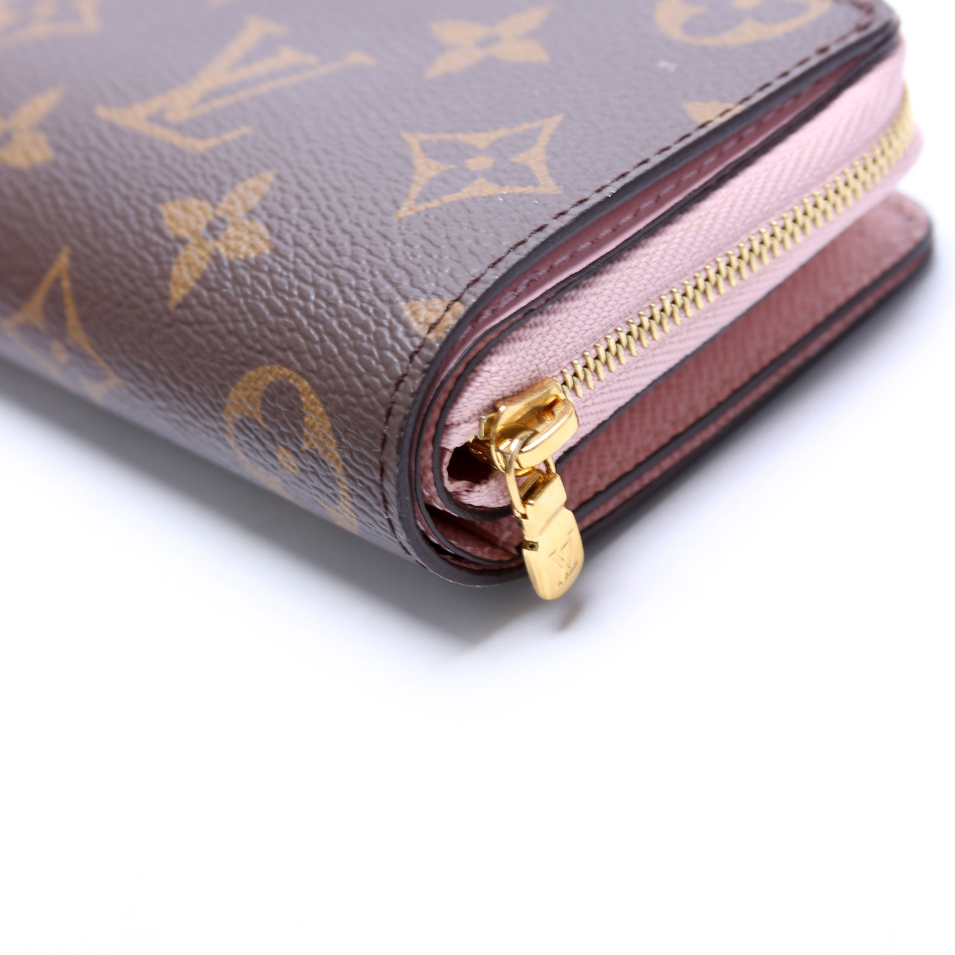 Lou Wallet Monogram Pink