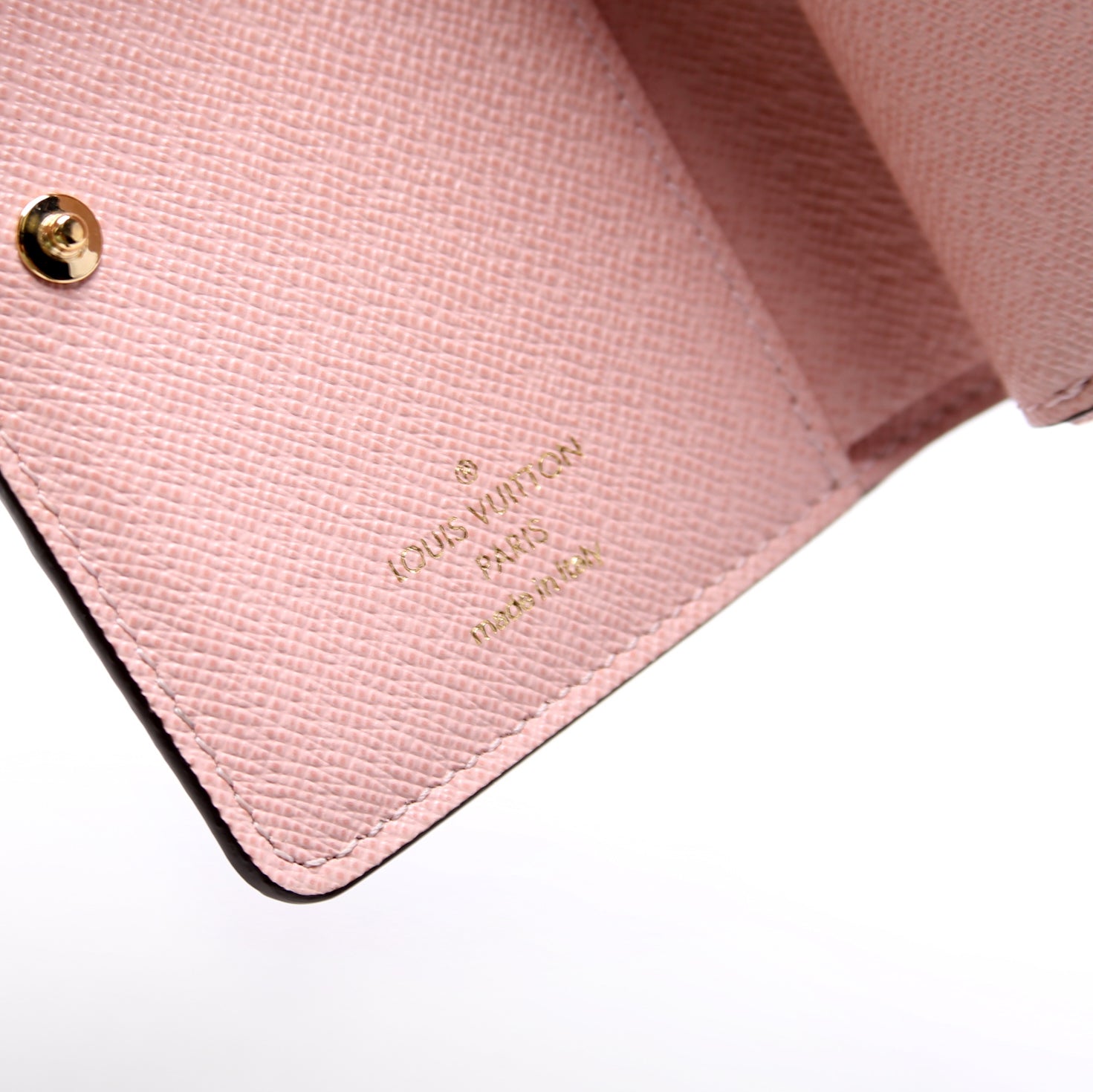 Lou Wallet Monogram Pink
