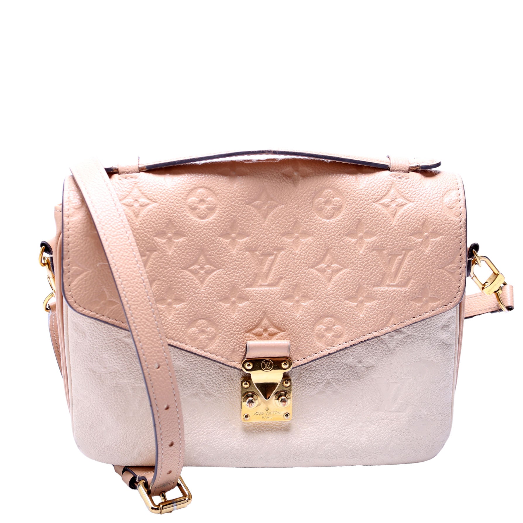 Pochette Metis Empreinte Tan
