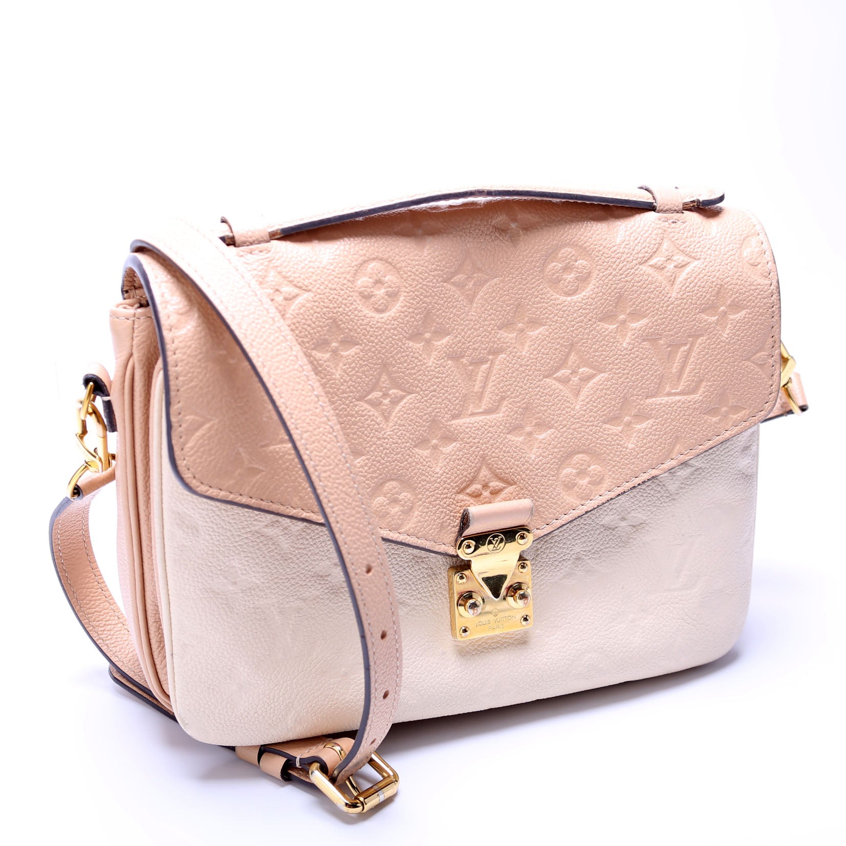 Pochette Metis Empreinte Tan