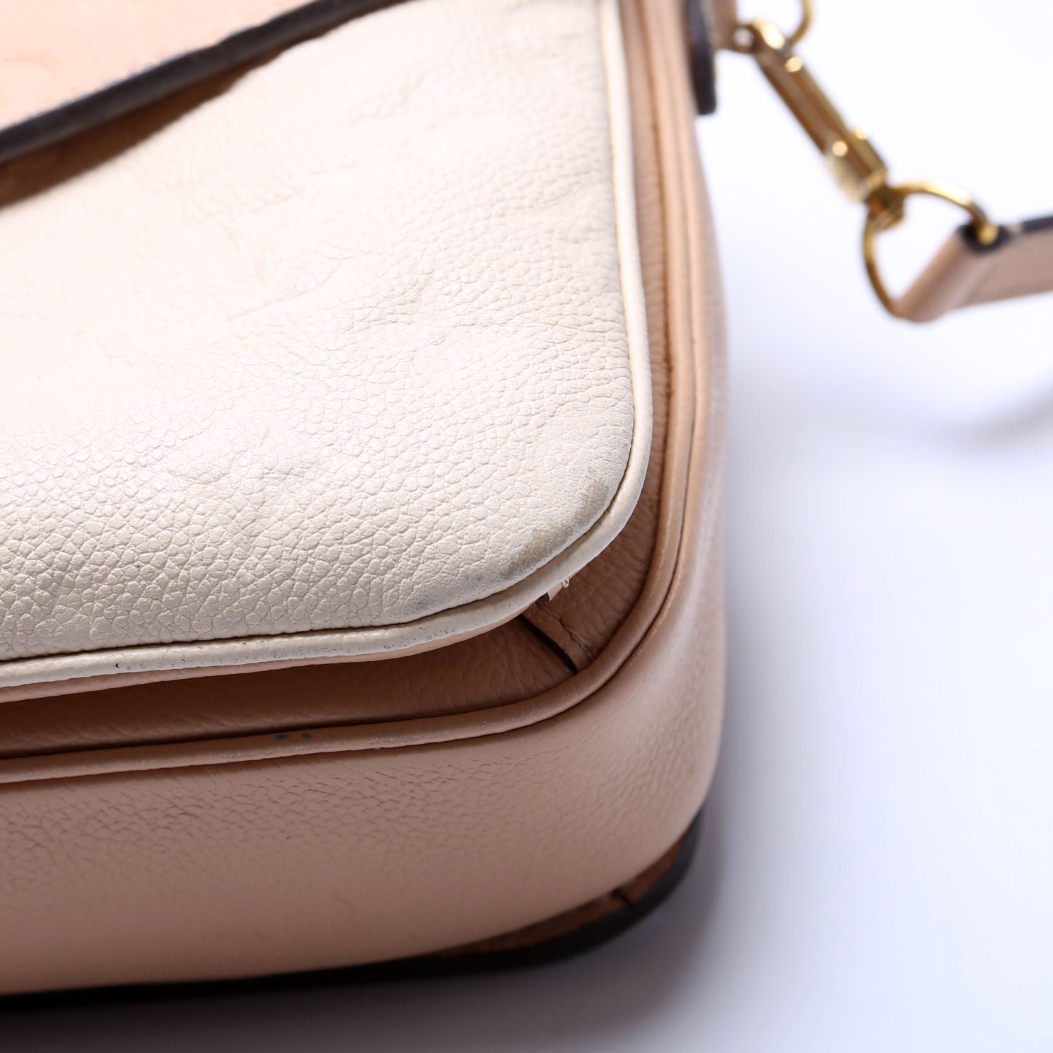 Pochette Metis Empreinte Tan