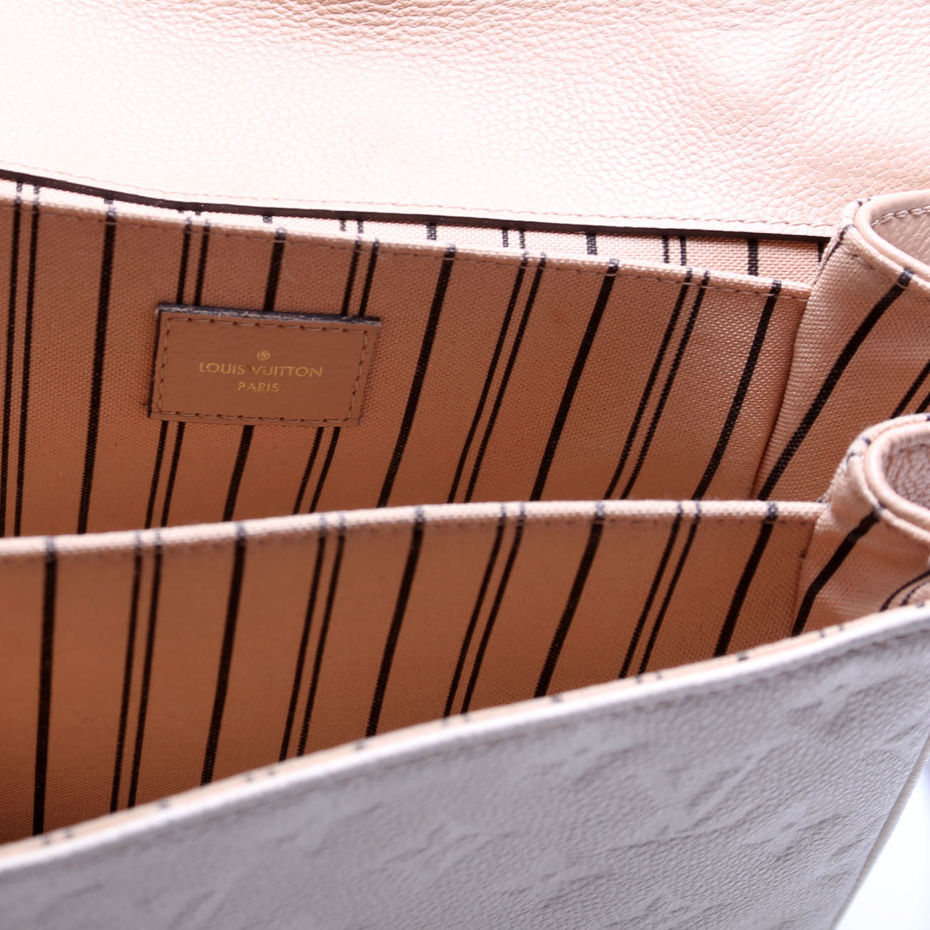 Pochette Metis Empreinte Tan