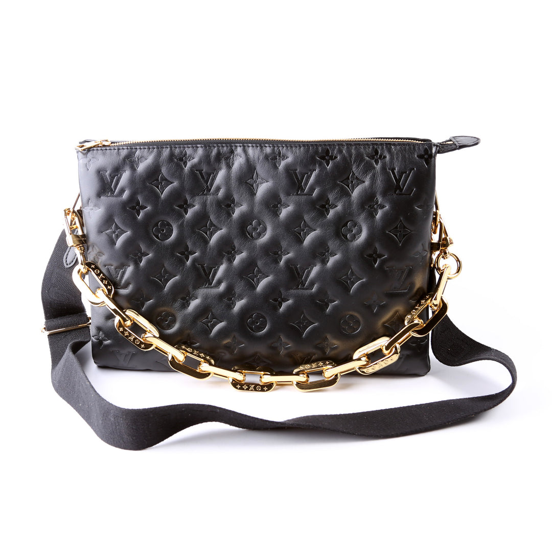 Coussin MM Lambskin Black